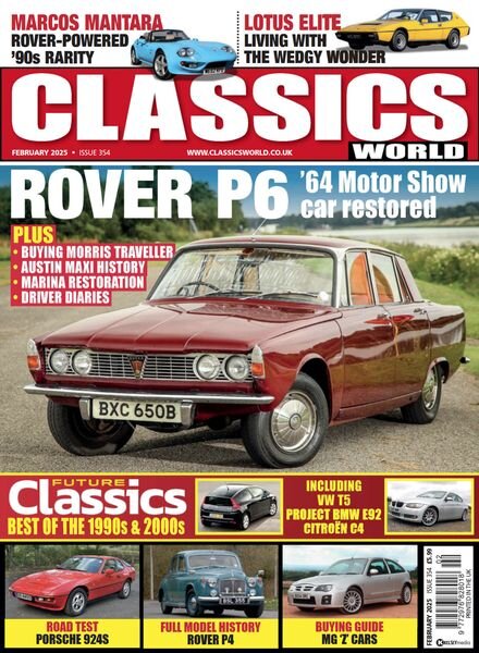 Classics World – February 2025 Cover