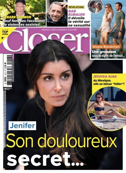Closer France – 6 Decembre 2024 Cover