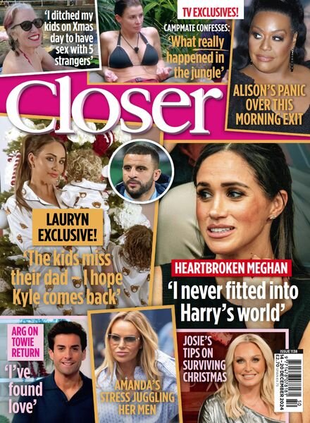 Closer UK – 14 December 2024 Cover