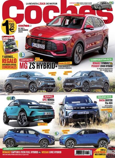 Coches 2000 – Diciembre 2024 Cover