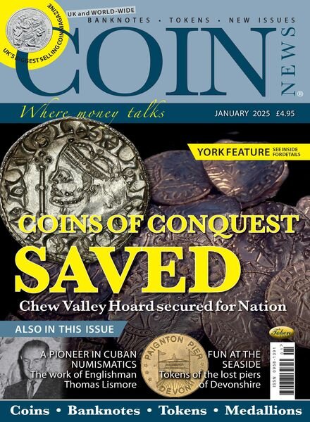 Coin News – January 2025 Cover