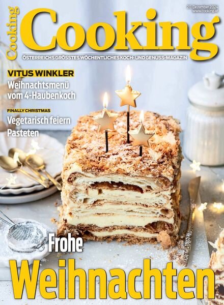 Cooking Austria – 20 Dezember 2024 Cover