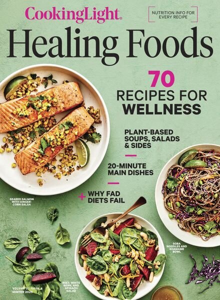 Cooking Light – Healing Foods – Winter 2024-25 Cover