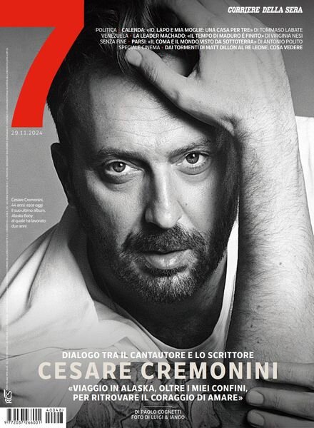 Corriere della Sera Sette – 29 Novembre 2024 Cover
