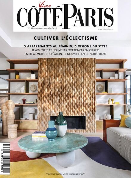Cote Paris – Octobre-Novembre 2024 Cover