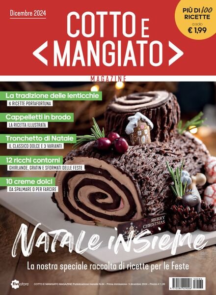 Cotto e Mangiato – Dicembre 2024 Cover