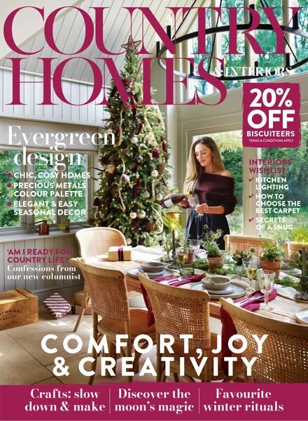 Country Homes & Interiors – January 2025 Cover