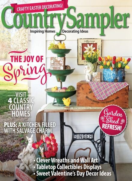 Country Sampler – Spring 2025 Cover