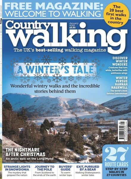 Country Walking – January 2025 Cover