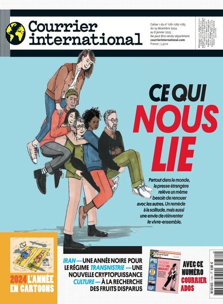 Courrier International – 19 Decembre 2024 Cover