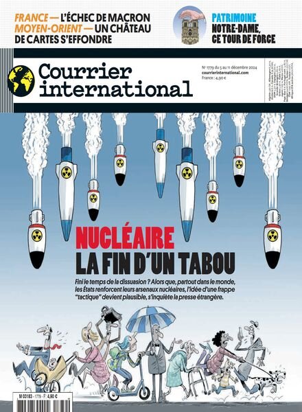 Courrier International – 5 Decembre 2024 Cover