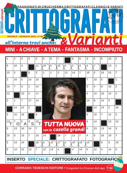 Crittografati & Varianti – Gennaio 2025 Cover