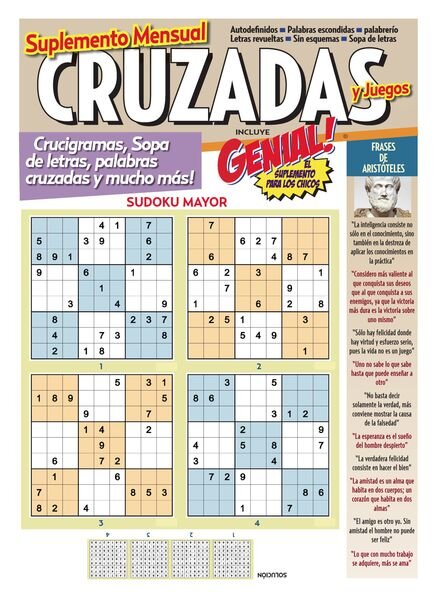 Cruzadas y Genial! – Diciembre 2024 Cover