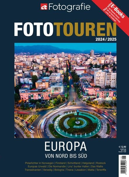 c’t Fotografie – Fototouren 2024-2025 Cover