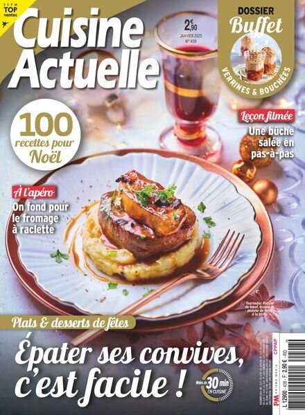 Cuisine Actuelle – Janvier 2025 Cover