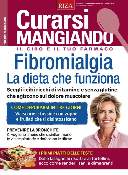 Curarsi Mangiando – Dicembre 2024 Cover