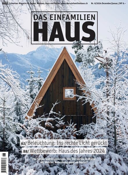 Das Einfamilienhaus – Dezember 2024 – Januar 2025 Cover