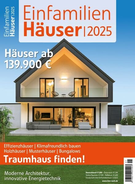 Das Einfamilienhaus – Sonderhefte Januar 2025 Cover