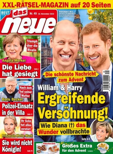 Das Neue – 30 November 2024 Cover