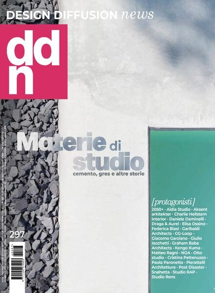 DDN Design Diffusion News – 3 Dicembre 2024 Cover