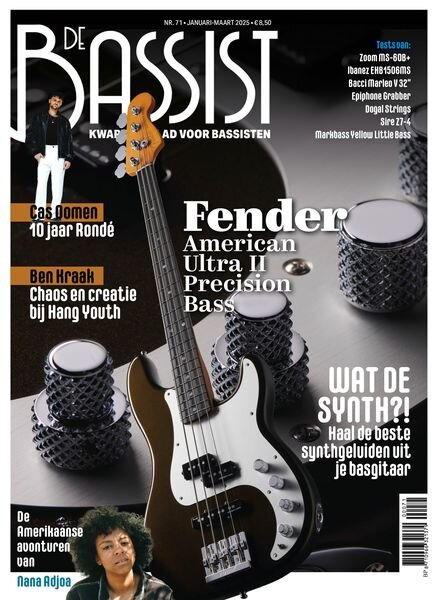 De Bassist – Januari-Februari-Maart 2025 Cover