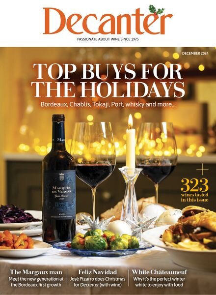 Decanter UK – December 2024 Cover