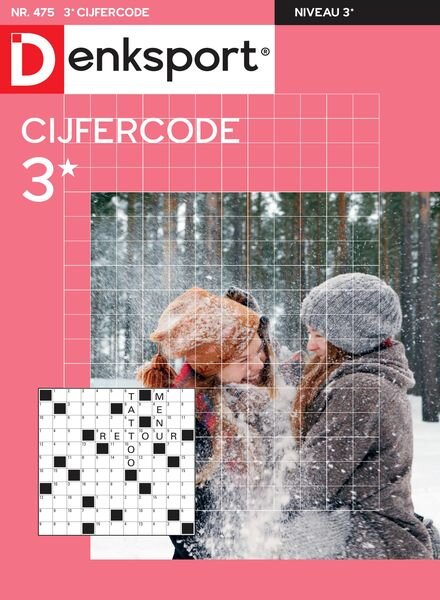 Denksport Cijfercode 3 – 26 December 2024 Cover