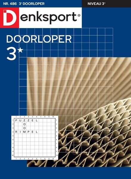 Denksport Doorloper 3 – 26 December 2024 Cover