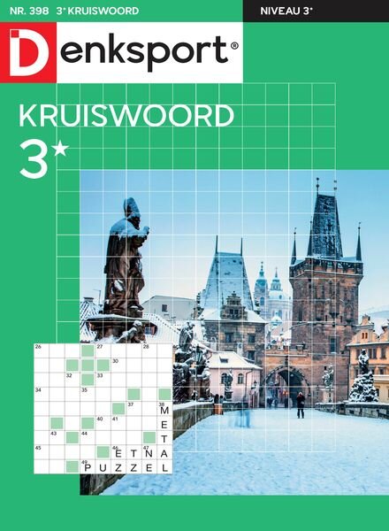 Denksport Kruiswoord 3 – 28 November 2024 Cover