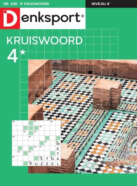 Denksport Kruiswoord 4 – 12 December 2024 Cover