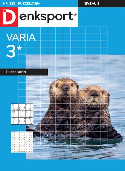 Denksport Varia 3 Puzzelvaria – 19 December 2024 Cover