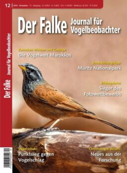 Der Falke Journal fur Vogelbeobachter – Dezember 2024
