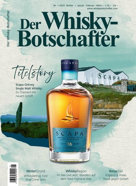 Der Whisky-Botschafter – Januar 2025 Cover