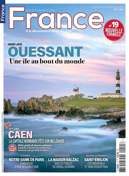 Destination France – Decembre 2024 – Janvier-Fevrier 2025 Cover