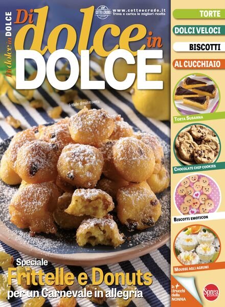 Di Dolce in Dolce – Gennaio-Febbraio 2025 Cover