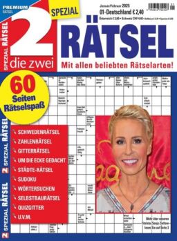 Die 2 Spezial Ratsel – Januar-Februar 2025
