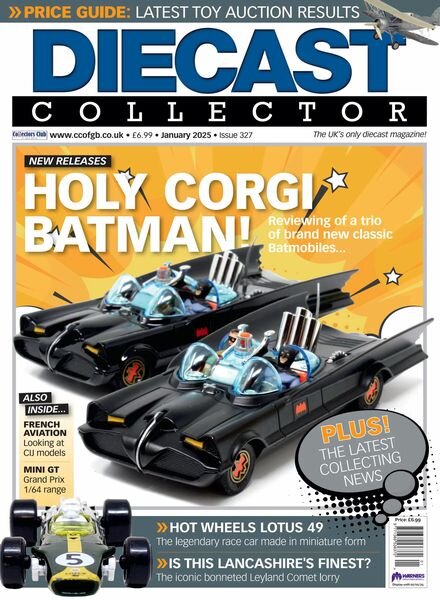 Diecast Collector – January 2025 Cover