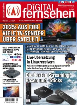 Digital Fernsehen – Januar 2025