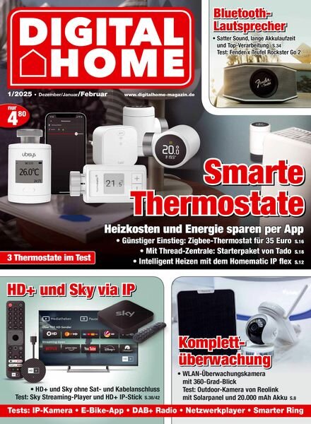 Digital Home – Januar 2025 Cover
