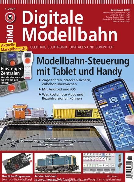 Digitale Modellbahn – N 1 2025 Cover