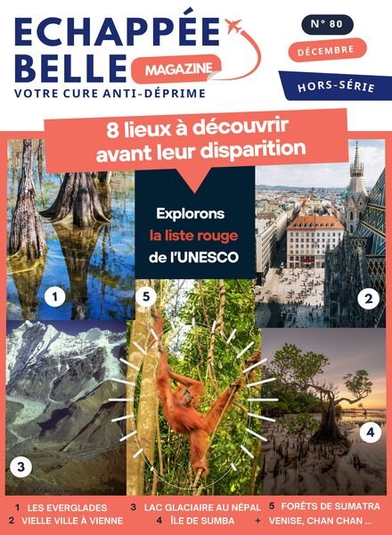 Echappee Belle Magazine – Decembre 2024 Cover