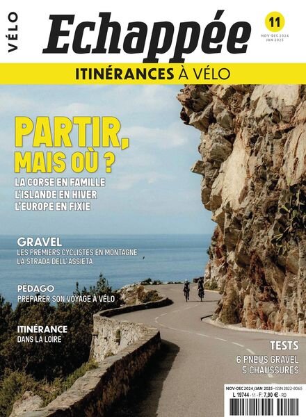 echappee Velo – Novembre-Decembre 2024 – Janvier 2025 Cover