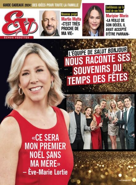 echos Vedettes – 7 Decembre 2024 Cover