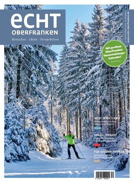 Echt Oberfranken – Januar-Februar-Marz 2025 Cover