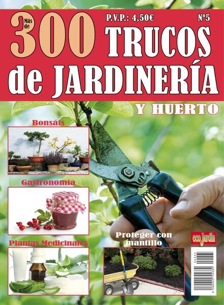 EcoJardin Especial – 300 Trucos de Jardineria y Huerto 5 2024 Cover