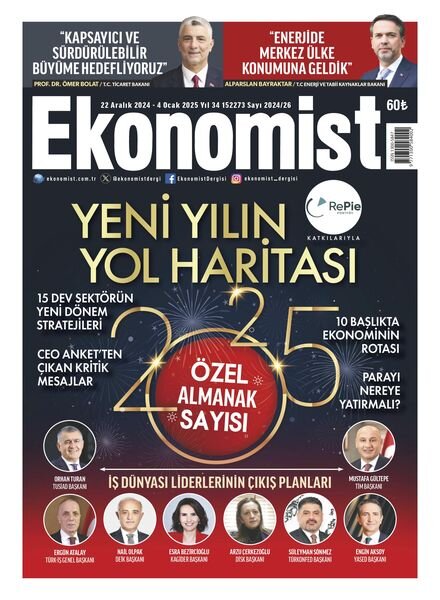 Ekonomist Turkiye – 21 Aralik 2024 Cover