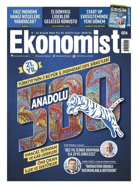 Ekonomist Turkiye – Aralik 2024 Cover