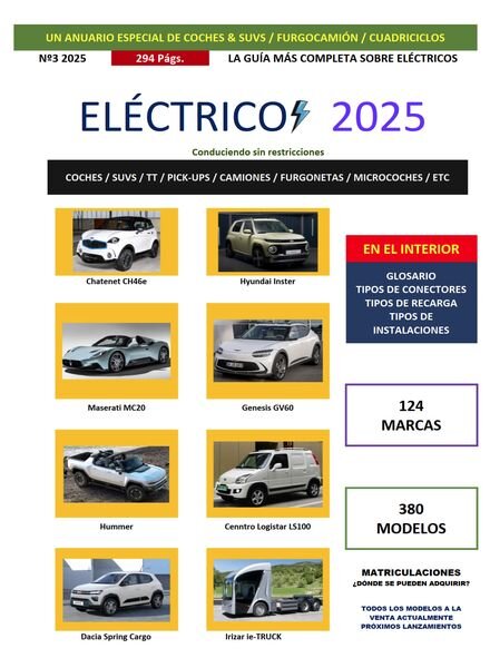 Electricos – Enero 2025 Cover