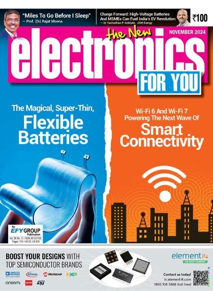 Electronics For You – November 2024 Cover