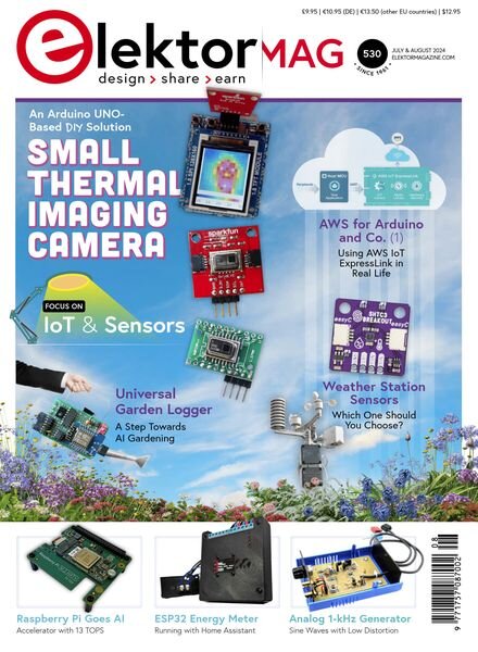 Elektor July-August 2024 Cover